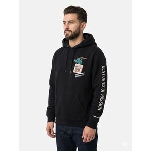 The Hundreds Tristan Eaton Hoodie Mens Black Sz L Creature From The Black Lagoon